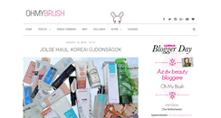 Desktop Screenshot of ohmybrush.com